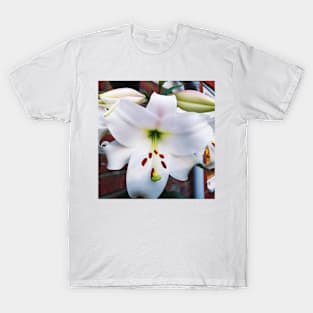 White big lily T-Shirt